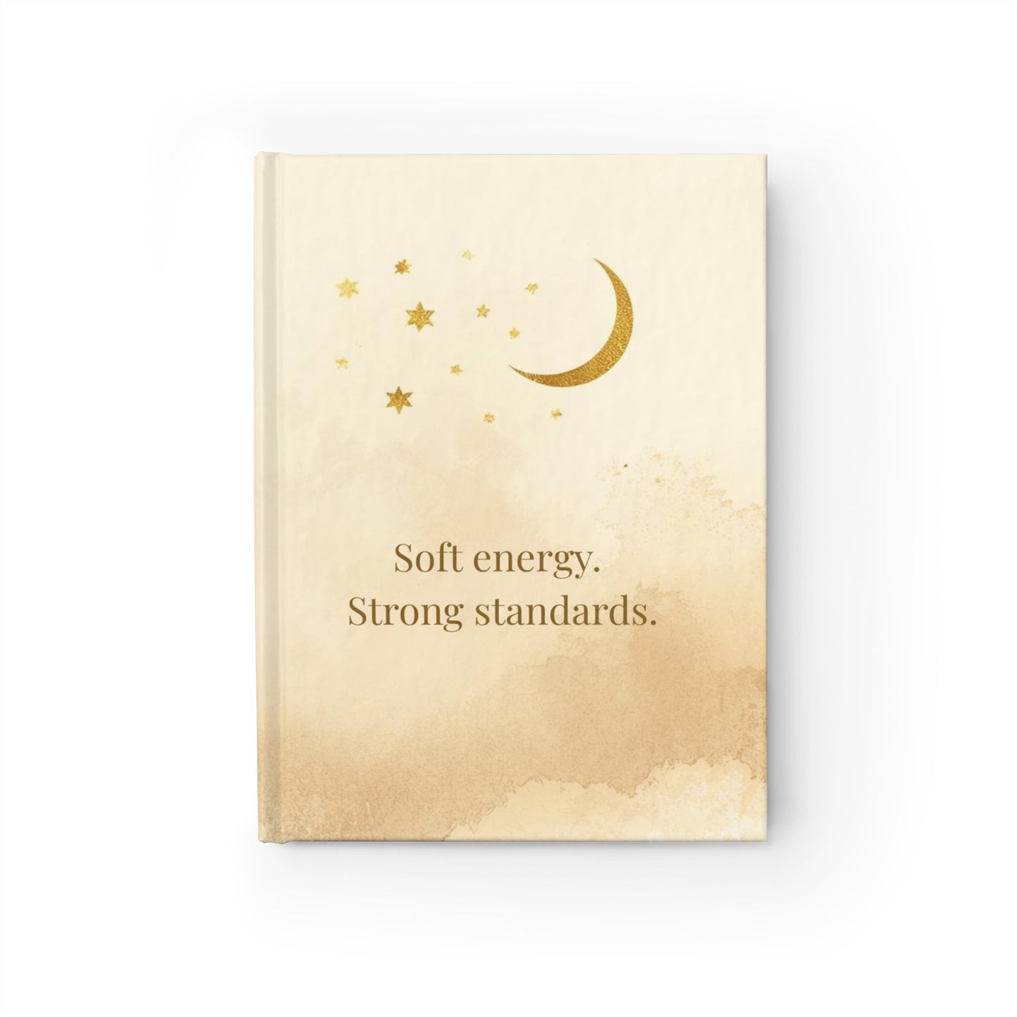 Soft energy. Strong standards. Journal | Ruled lined notebook