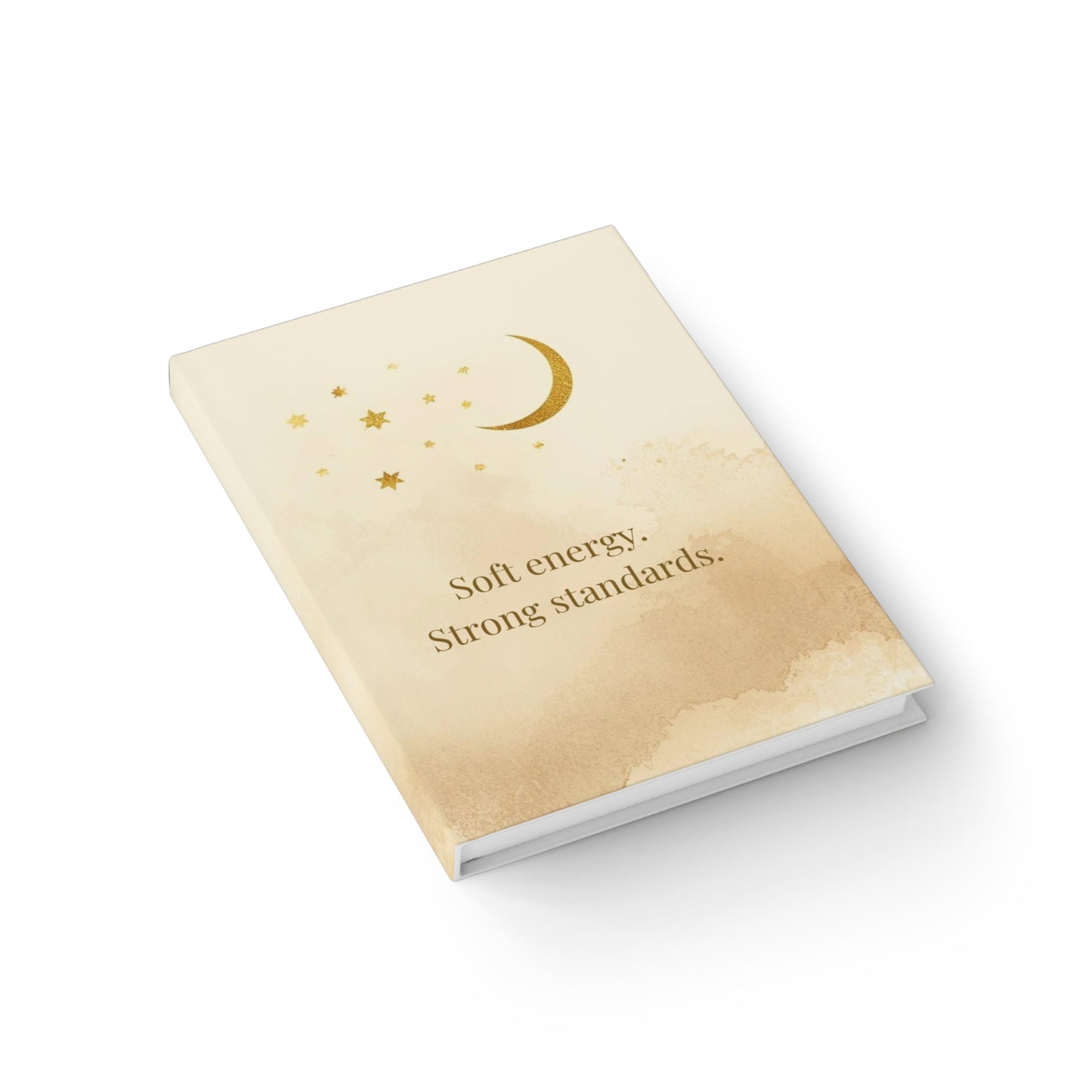 Soft energy. Strong standards. Journal | Ruled lined notebook